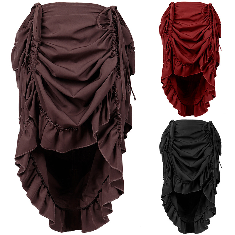 Skirts - تنورة كورسيه مطوية بأسلوب ستيمبانك فيكتوري،