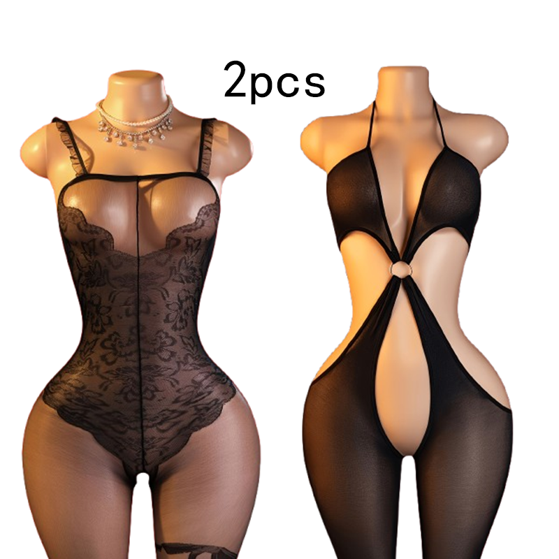 Lingerie - طقم مكون من قطعتين – بودي
